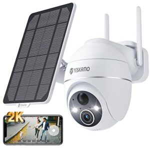 YESKAMO 2K solaire - La caméra de surveillance solaire optimale